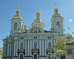 La Cattedrale di San Nicola a San Pietroburgo